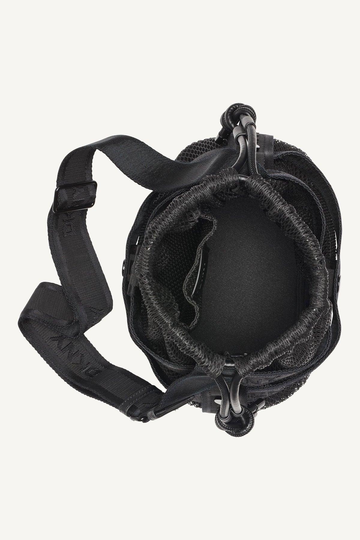 CHAYA MESH LOGO CROSSBODY BAG
