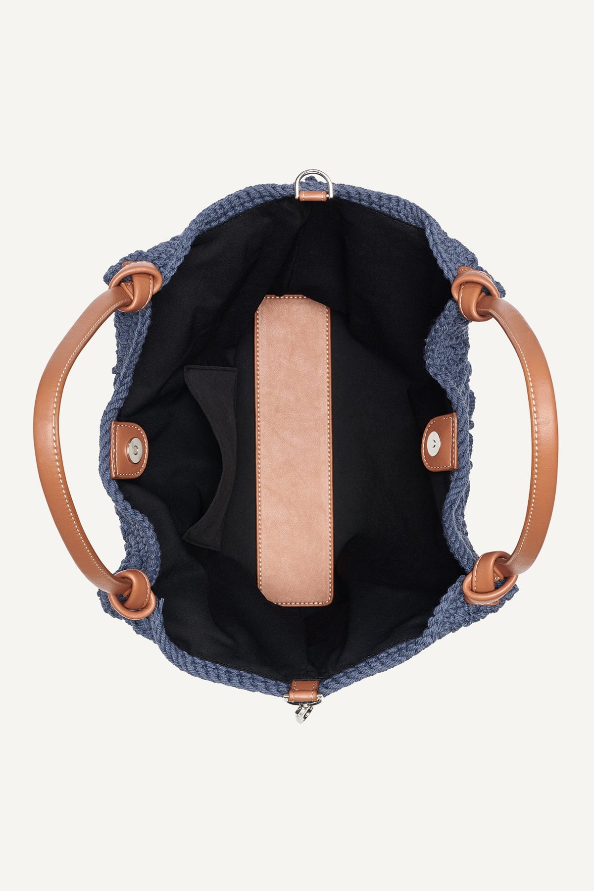 PAULA CROCHET LOGO MEDIUM COMMUTER TOTE