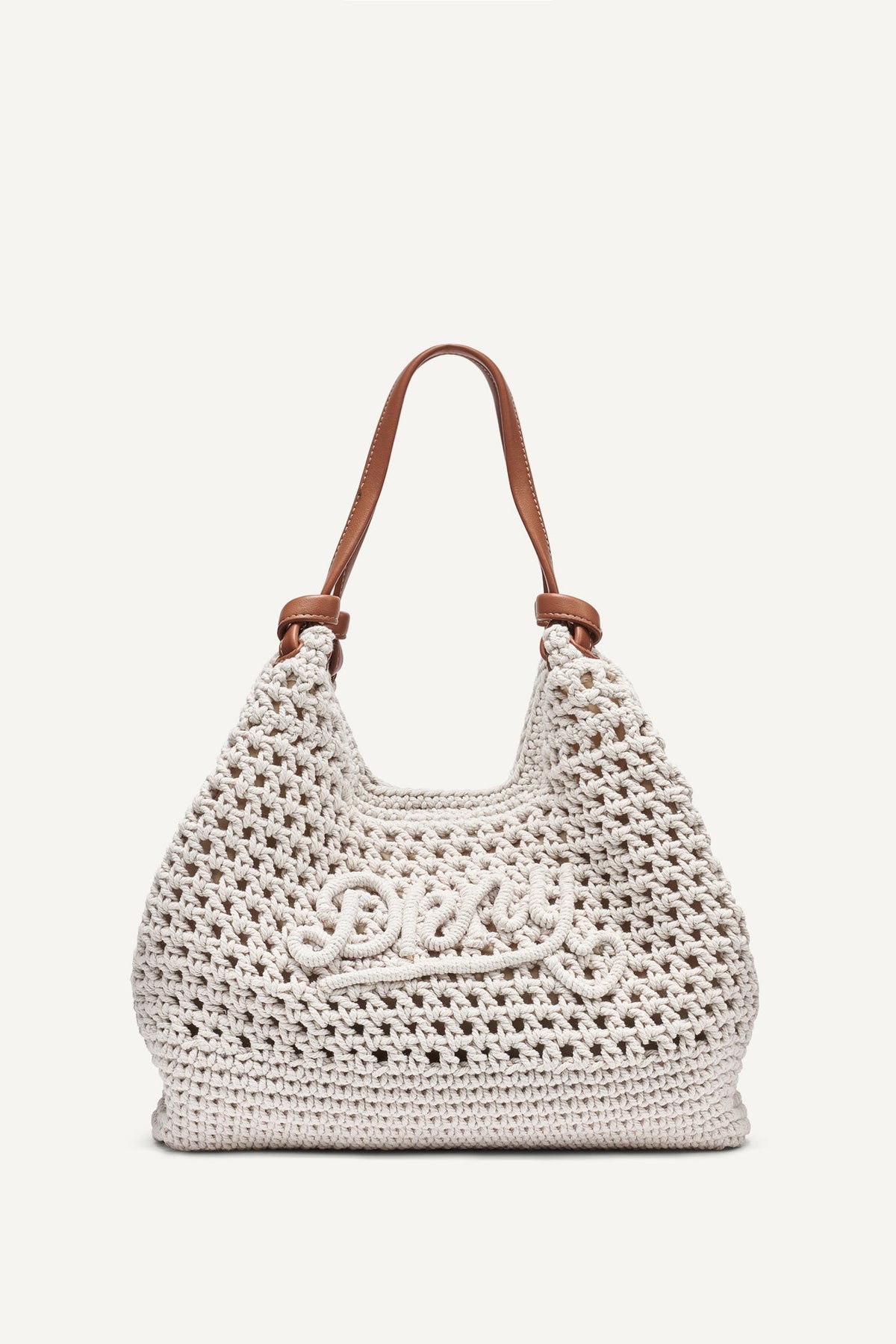 PAULA CROCHET LOGO MEDIUM COMMUTER TOTE