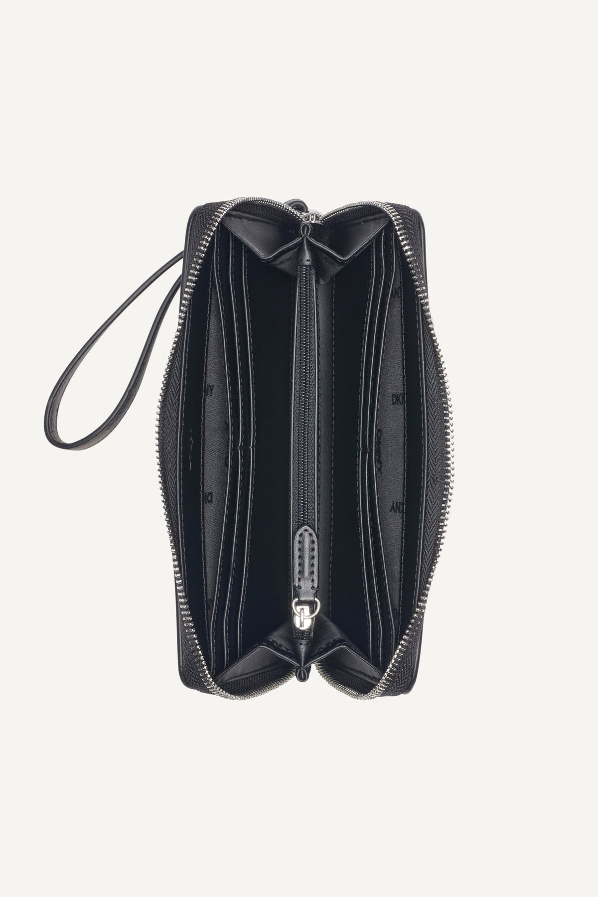 HADLEE LARGE ZIP AROUND WALLET WITH WRISTLET
