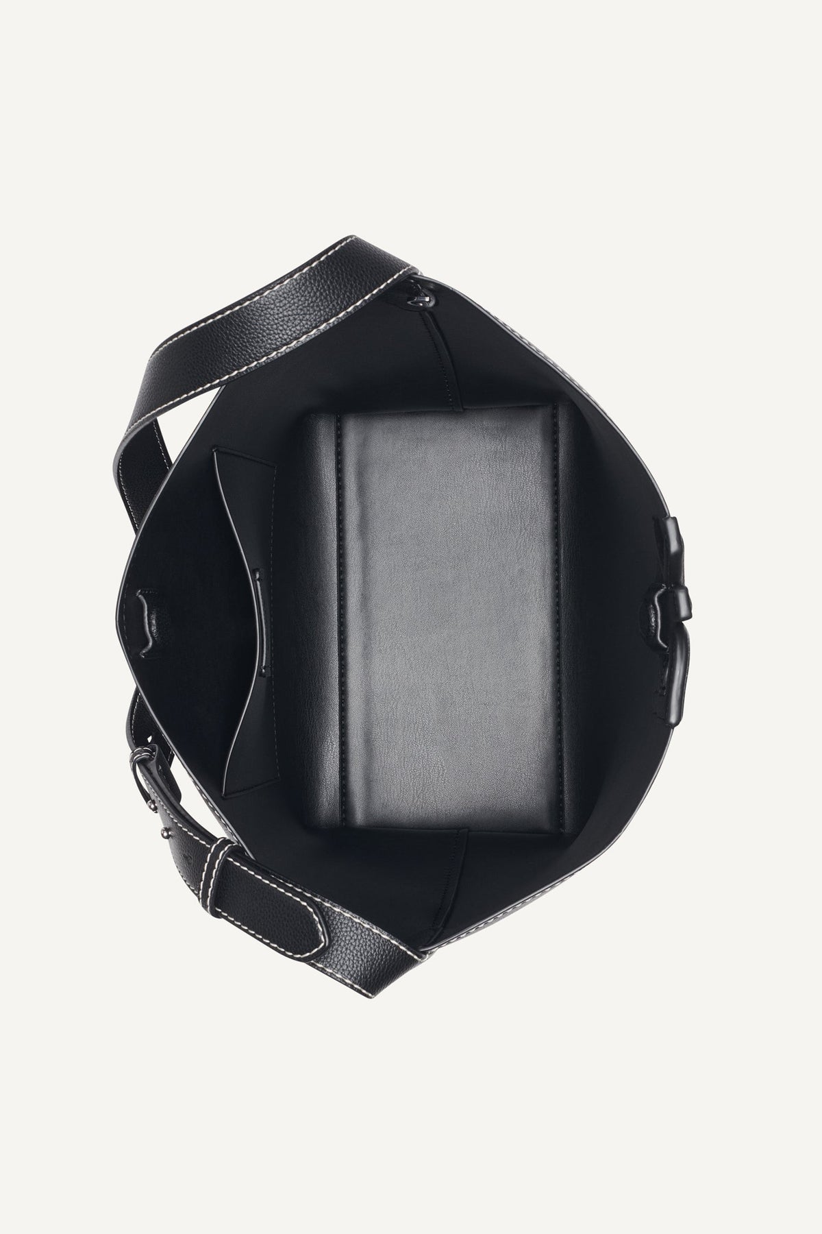 NICOLE LOGO BUCKET BAG