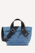 BRADY DENIM LOGO CROSSBODY BAG