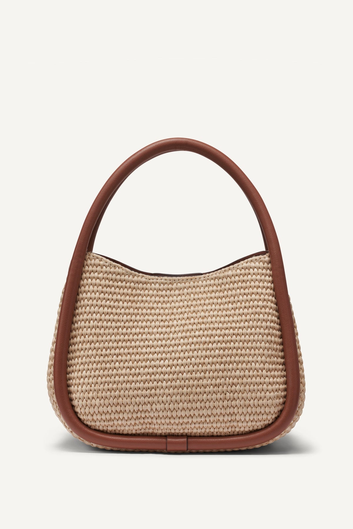 CAPRI WOVEN HOBO CROSSBODY BAG