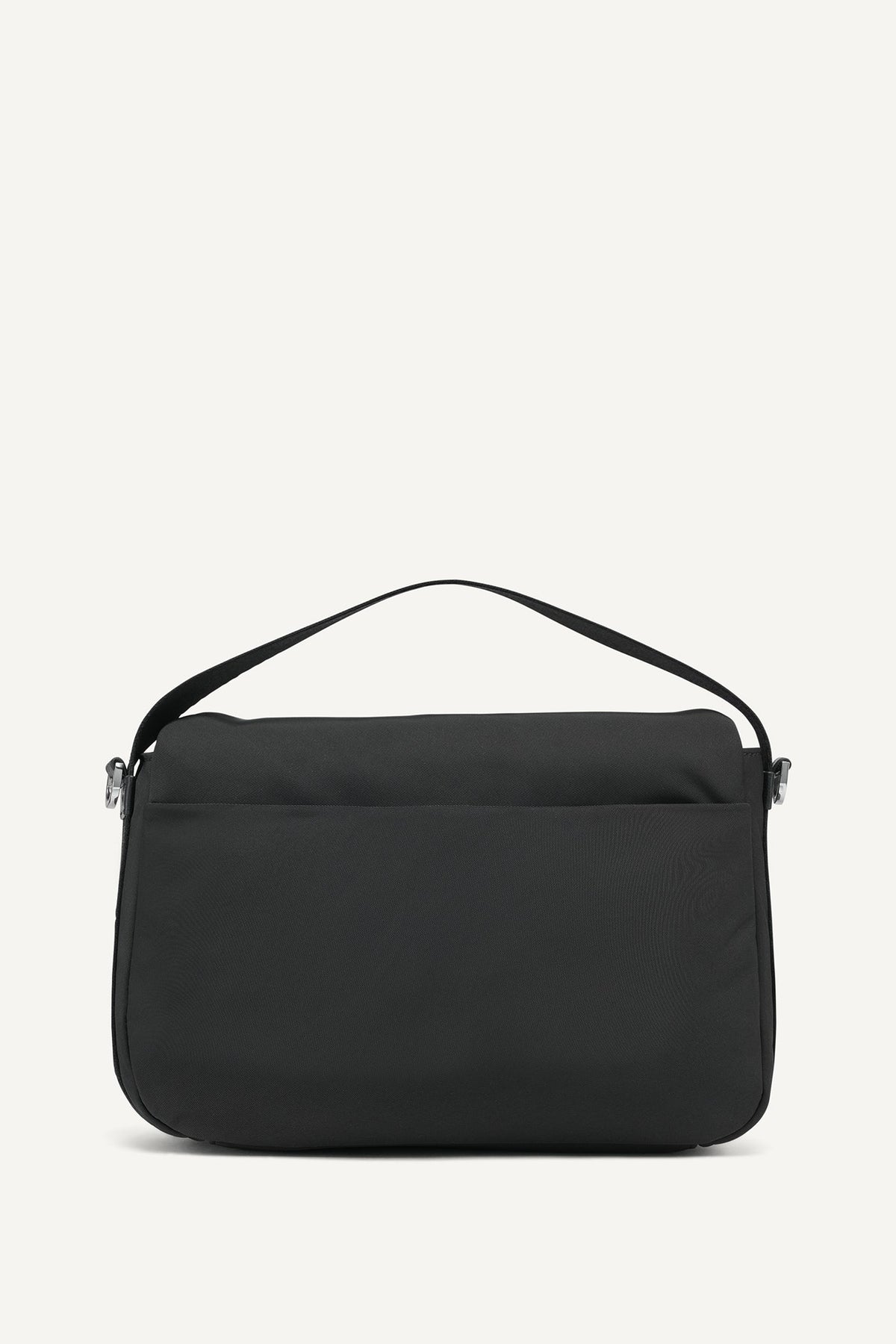 JENNY LOGO FLAP SHOULDER BAG