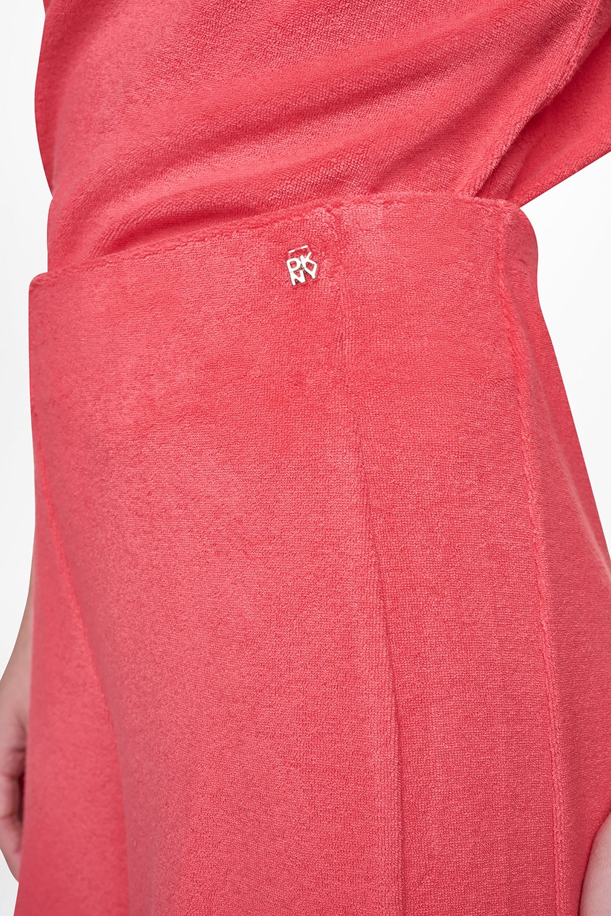 TOWELLING TERRY HIGH RISE WIDE LEG PANT