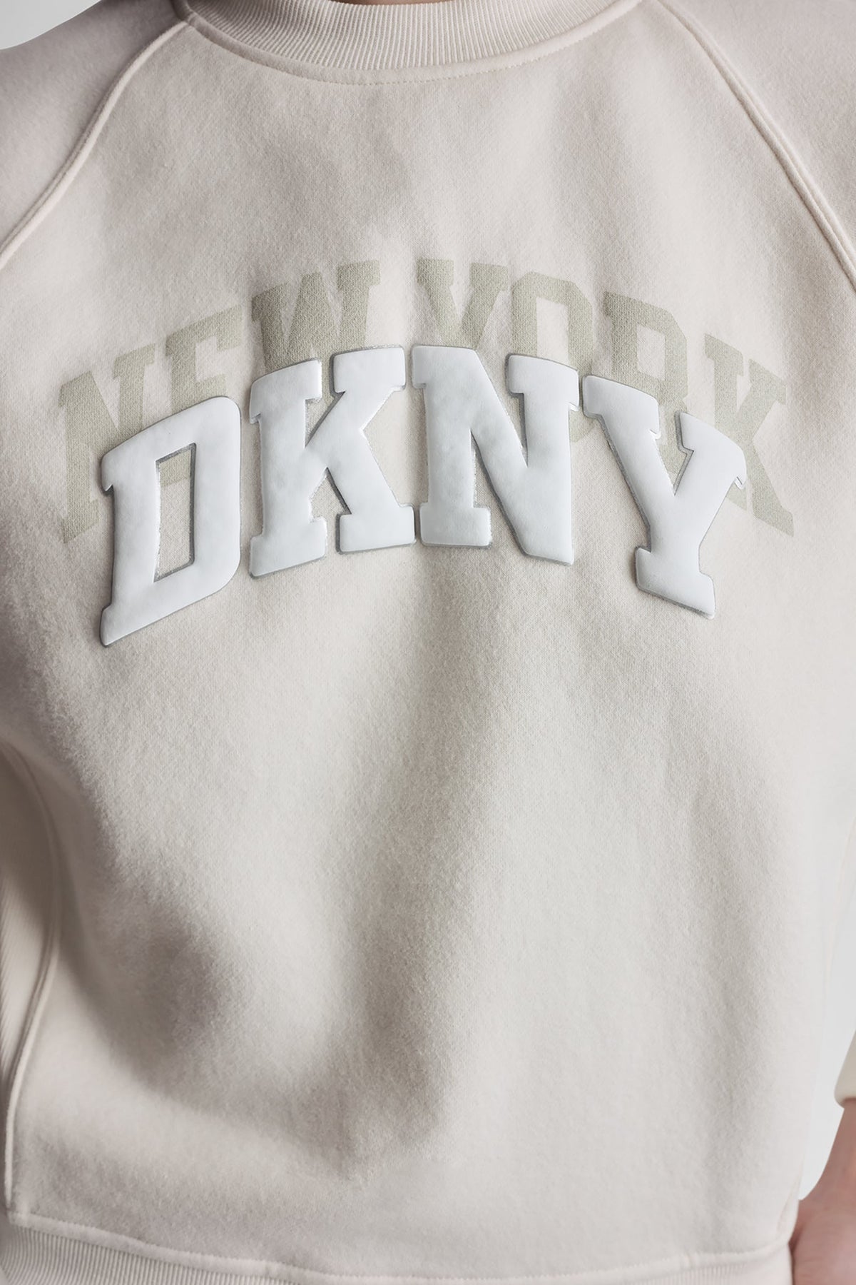 SHADOW VARSITY LOGO CREW NECK