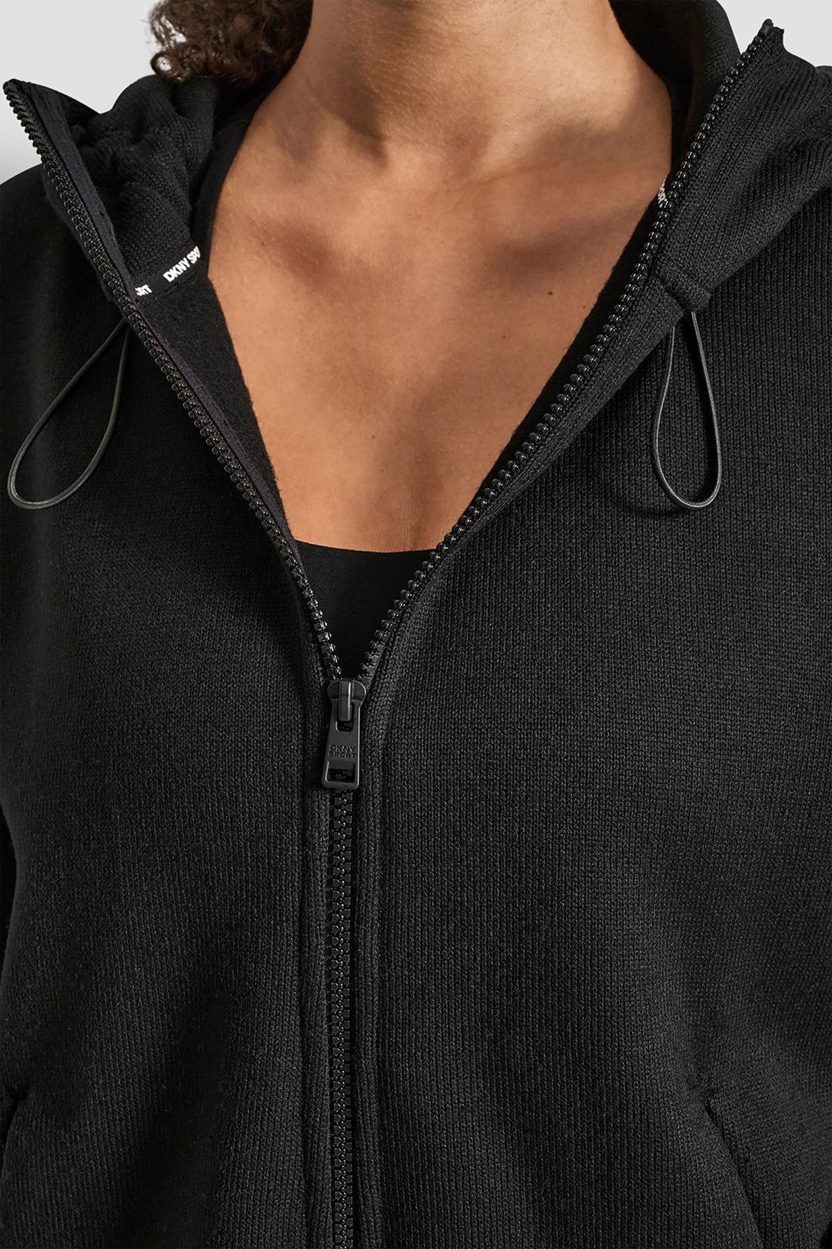 FULL ZIP HOODIE WITH BUNGEES