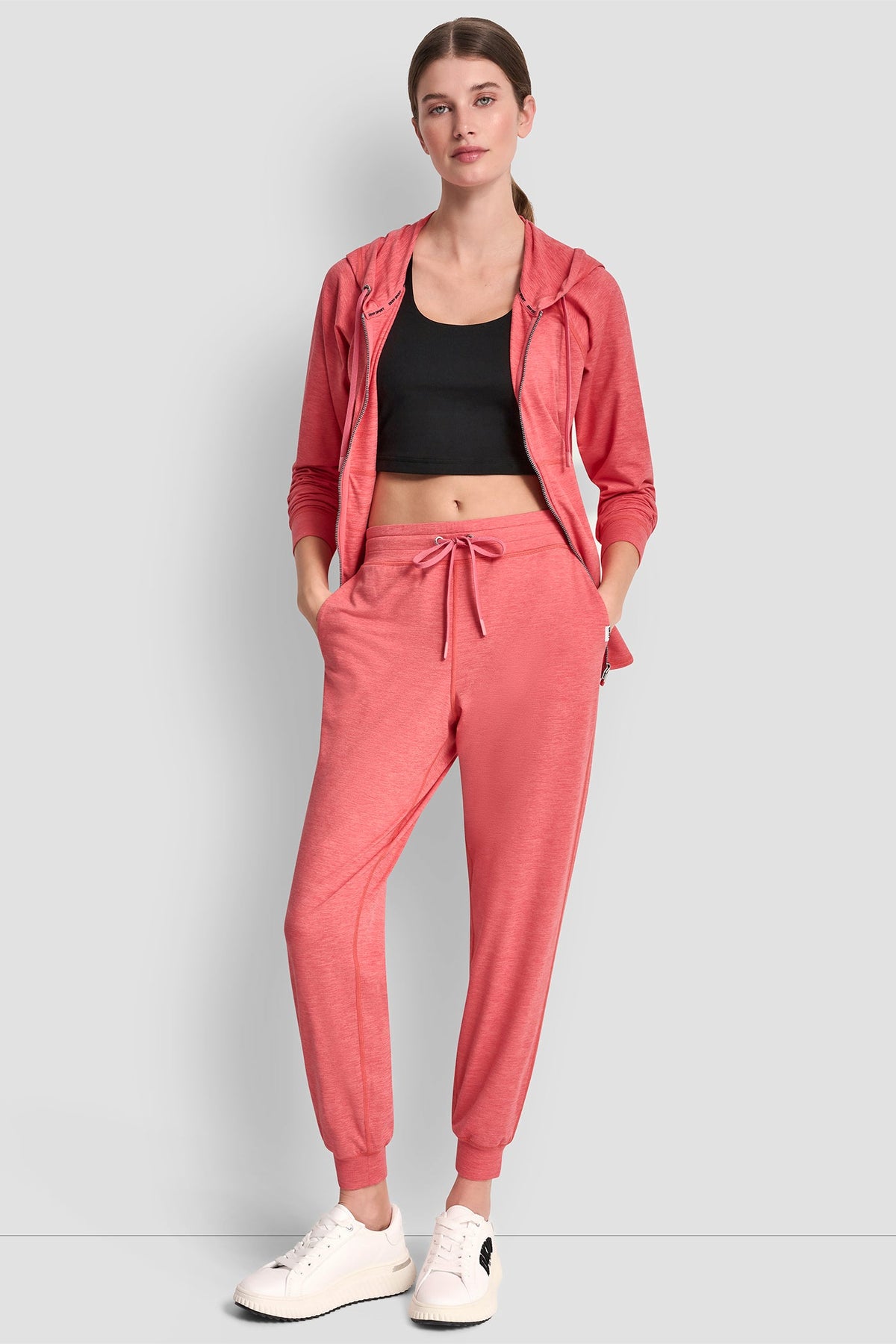CROPPED HIGH-RISE SLIM JOGGER