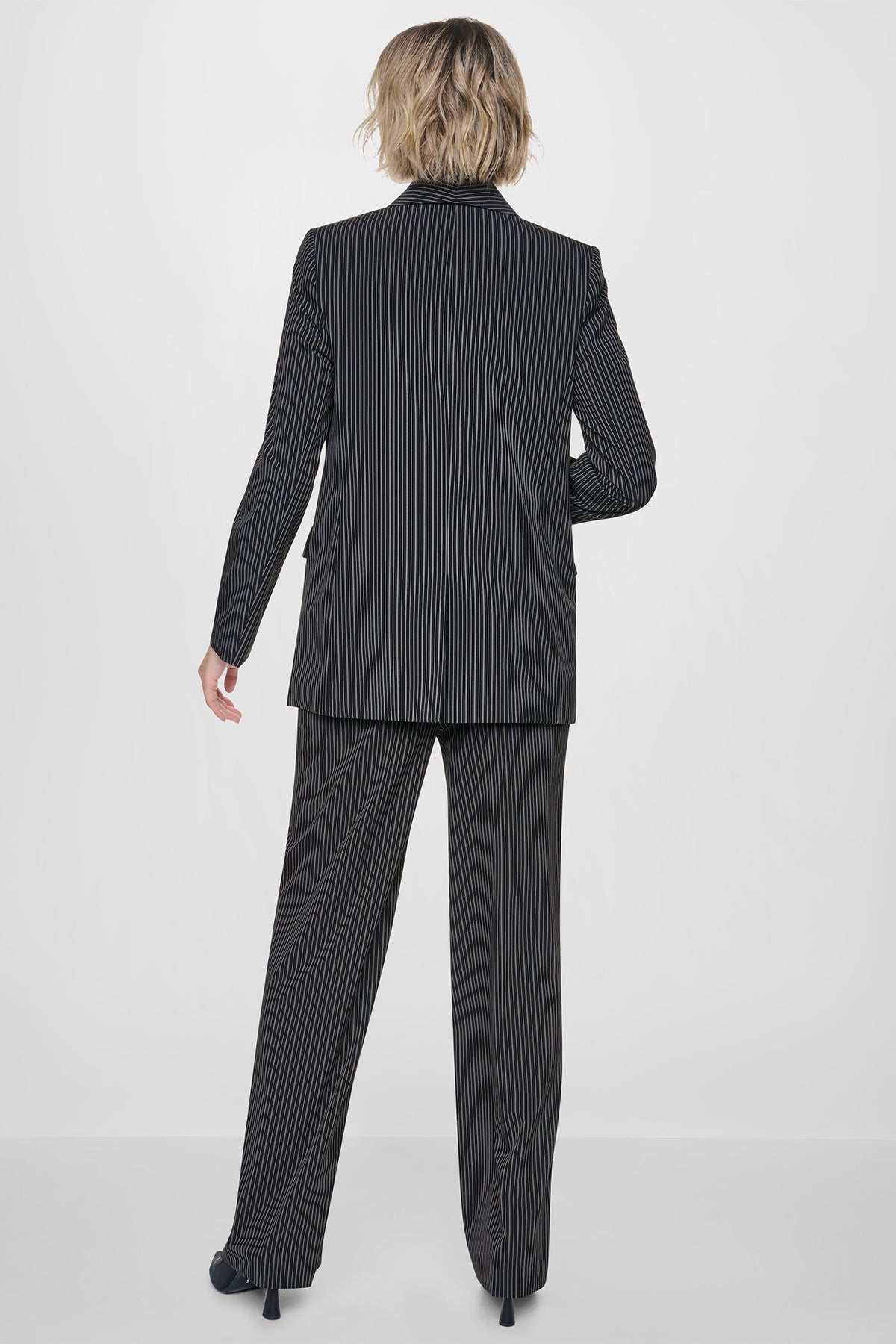 PINSTRIPE COMMUTER BLAZER