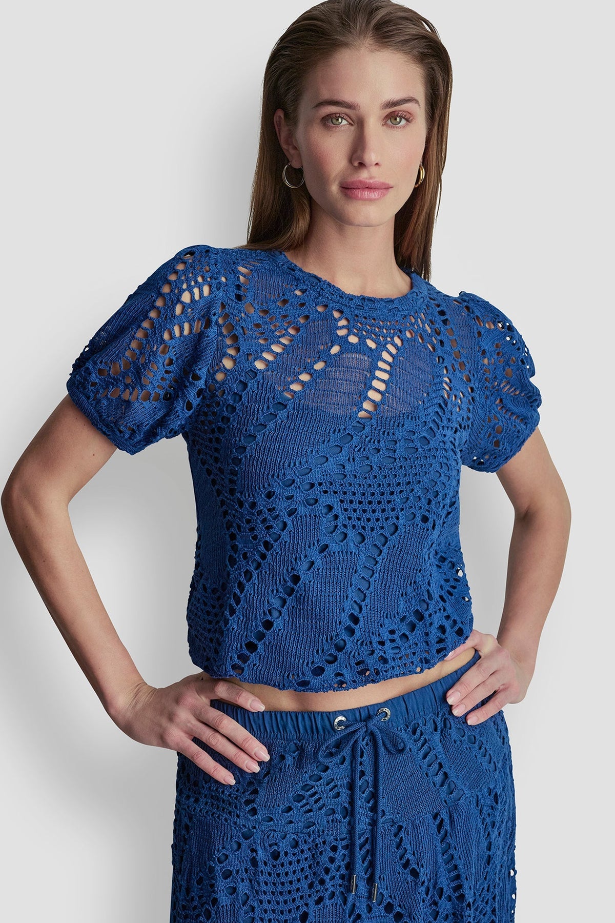 CROCHET LEAF TOP