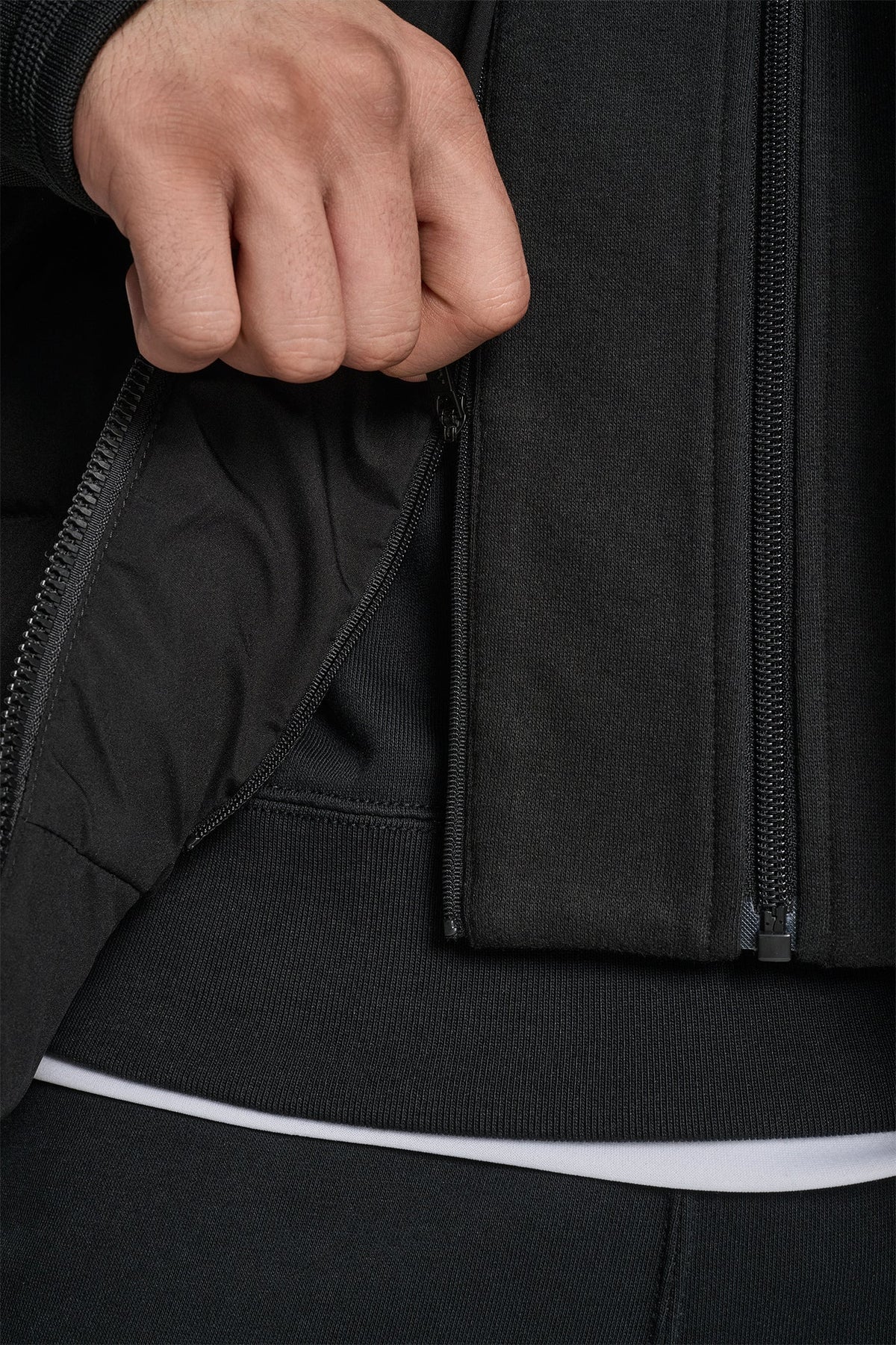 STRETCH BOMBER JACKET