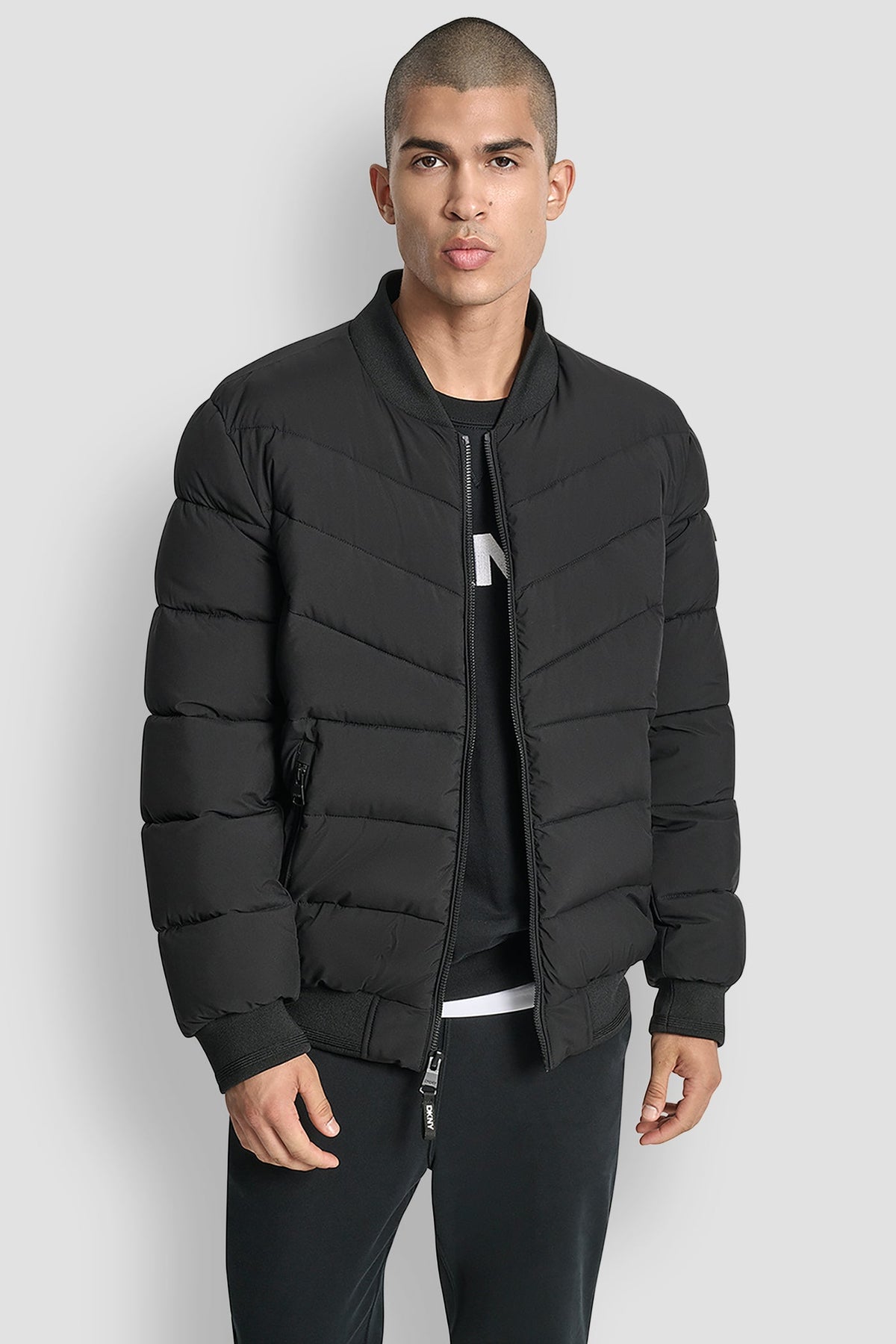 STRETCH BOMBER JACKET