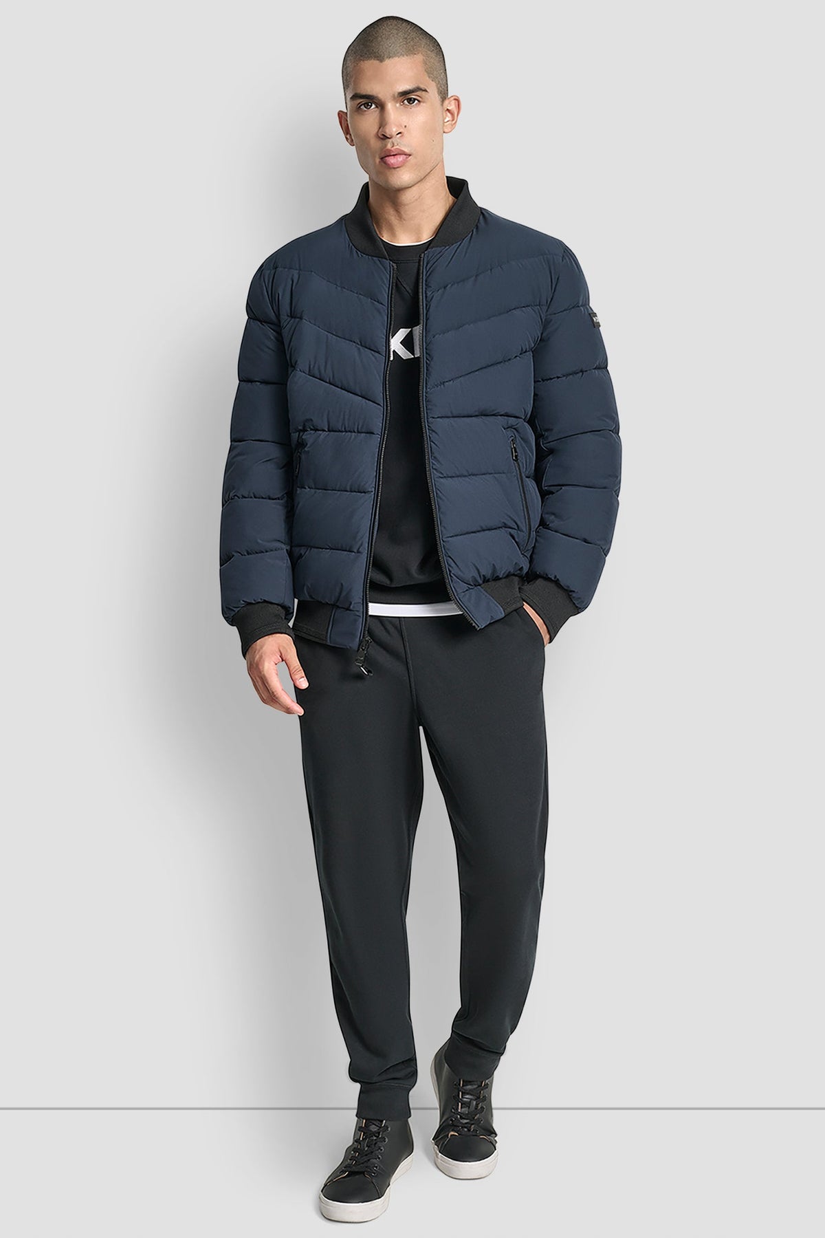 STRETCH BOMBER JACKET