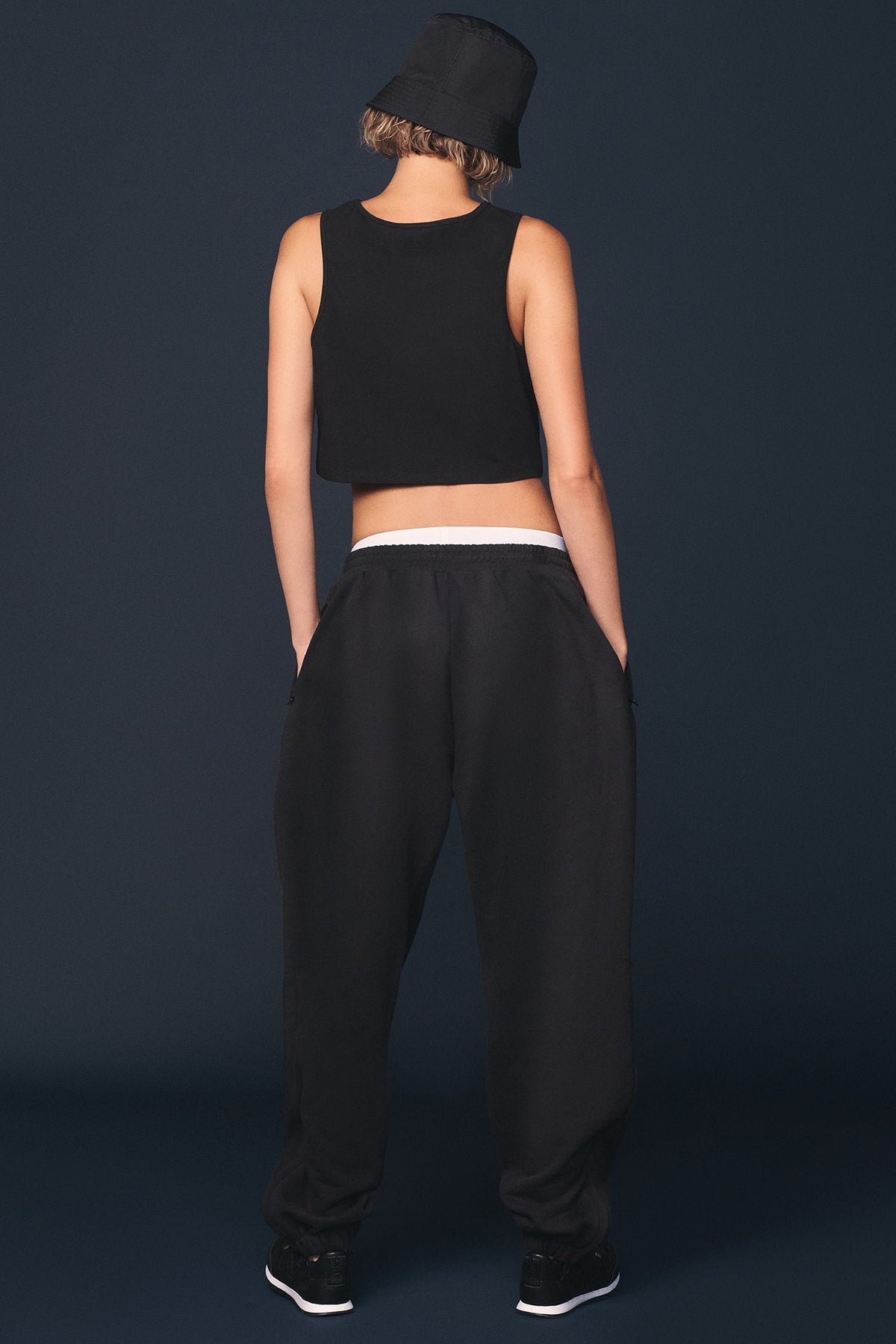DKNY X YANKEES EMBELLISHED TRACK PANT