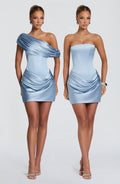 Ella Mini Dress - Glacier Blue