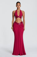 Sophie Maxi Skirt - Raspberry