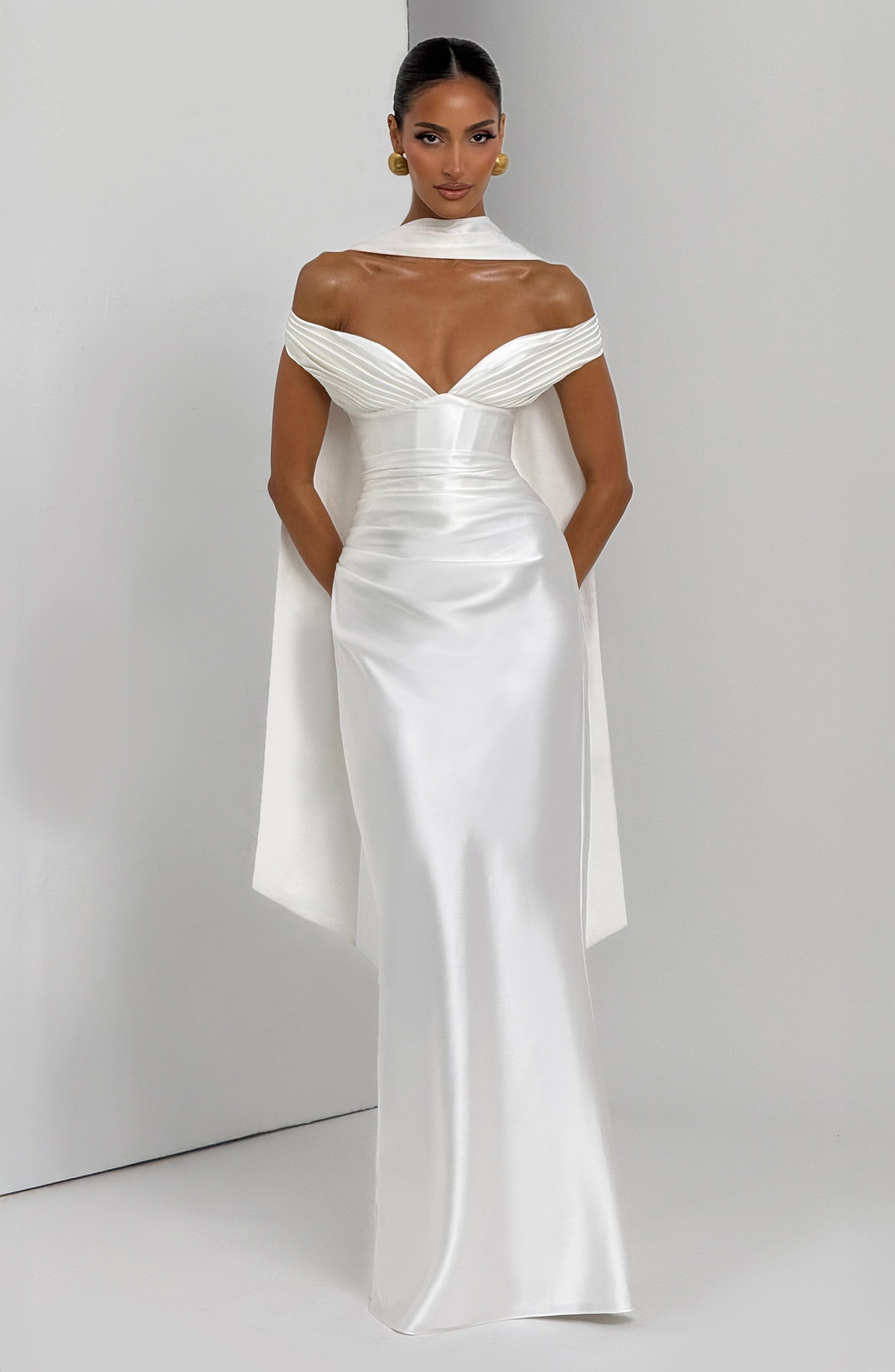 Aurelia Maxi Dress - Ivory