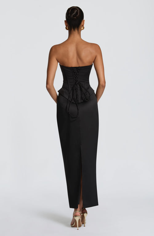 Calliope Midi Skirt - Black